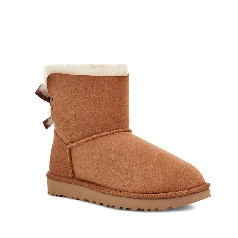 W Mini Bailey Bow bamsestøvler - Chestnut